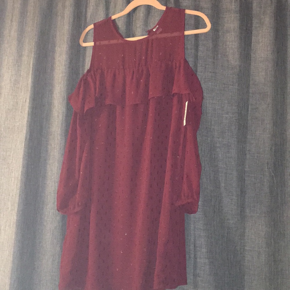 Old Navy Burgundy mini dress
